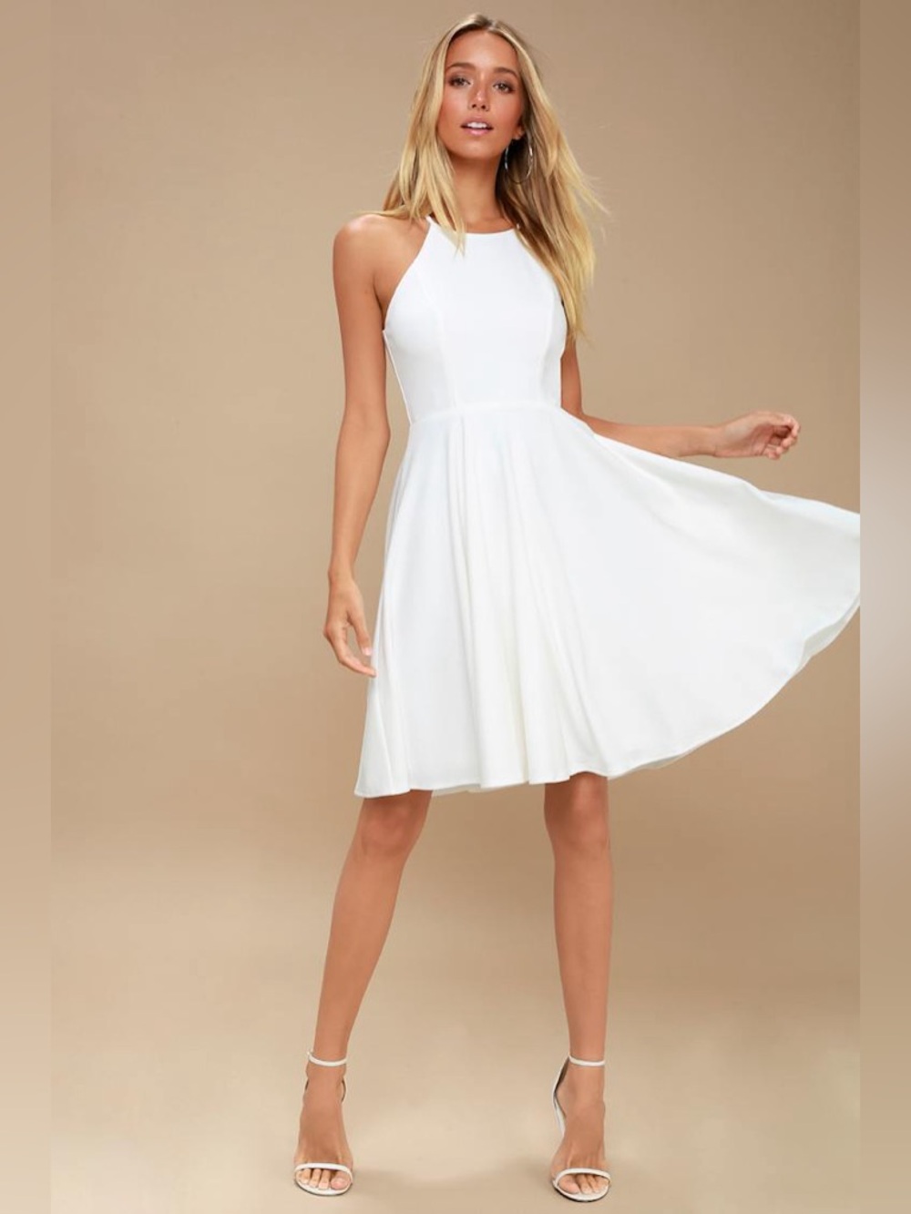 NWT Lulus Irresistible Charm White Dress